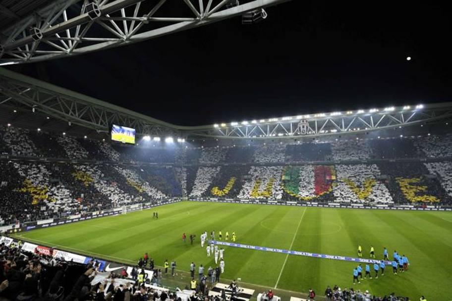 Gran cornice di pubblico allo Juventus Stadium per il 